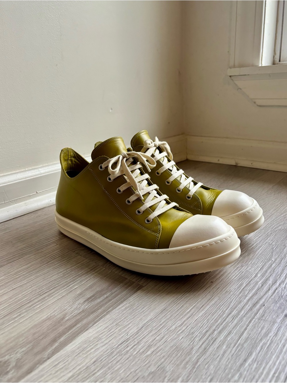 Acid Milk Low Top Rick Owens